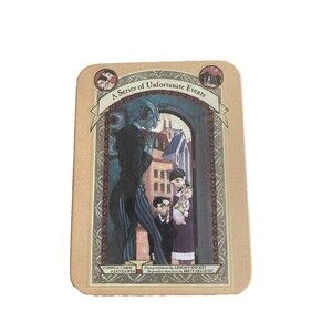 A Series of Unfortunate Events 12 Dismal Cards & Envelopes 2001 Sealed in Tin
